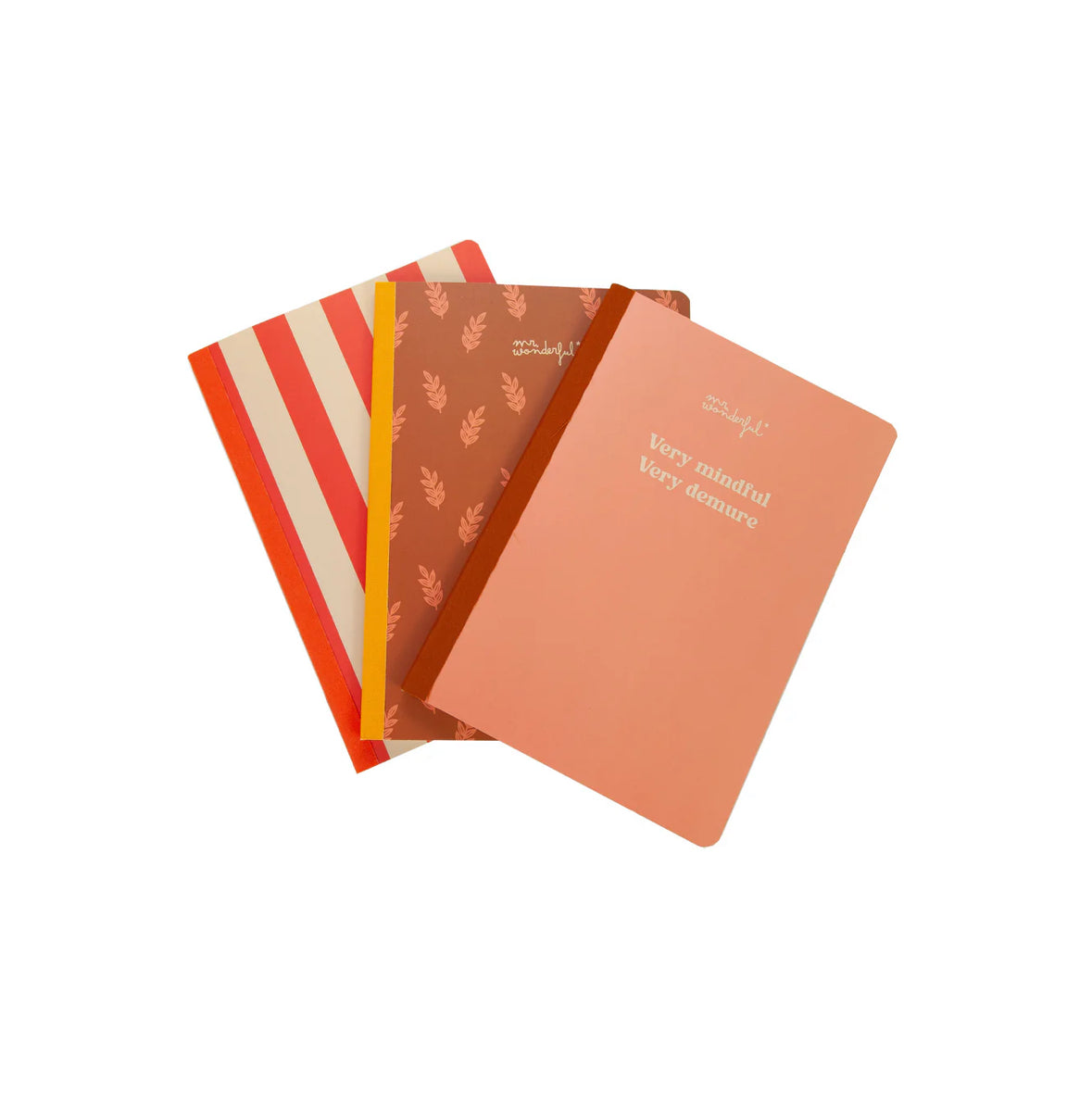 Set tre quaderni - Mindful