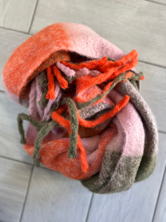 Sciarpa Agge Rose & Red