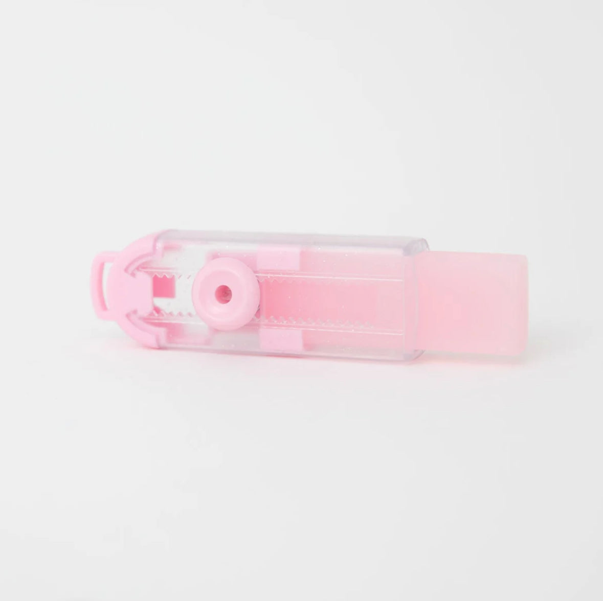 Gomma glitter rosa