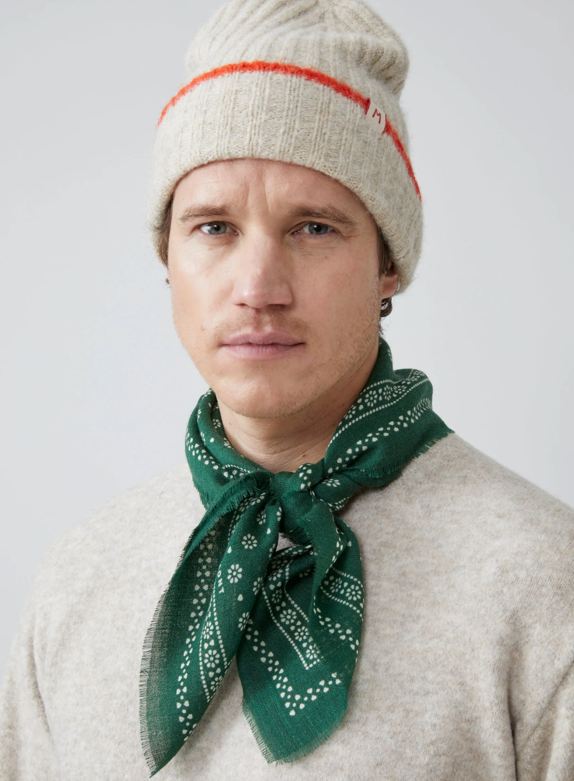 Foulard British green