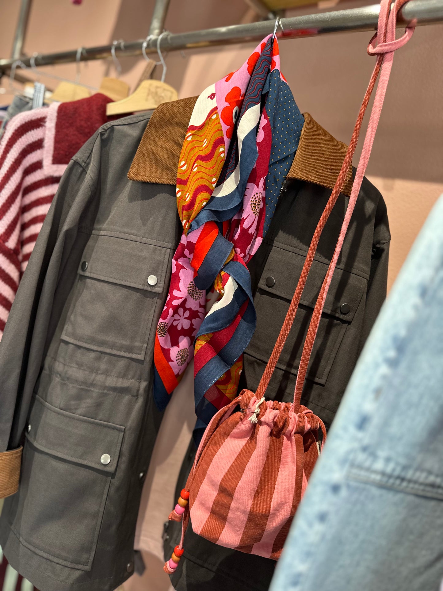 PREORDER Foulard - Woman pink