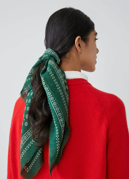 Foulard British green