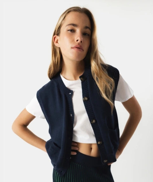 Gilet College blu