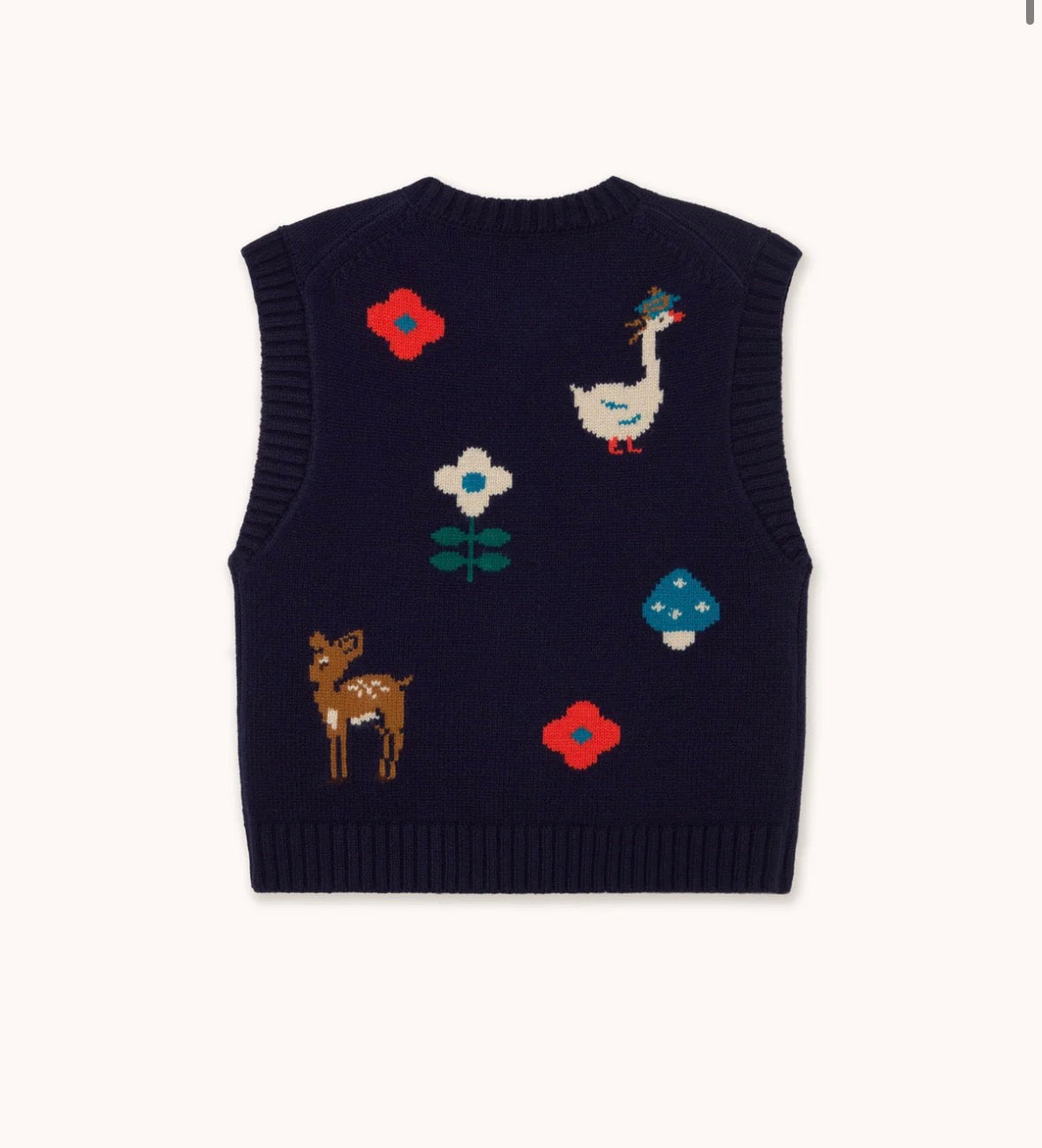 Gilet Intarsia
