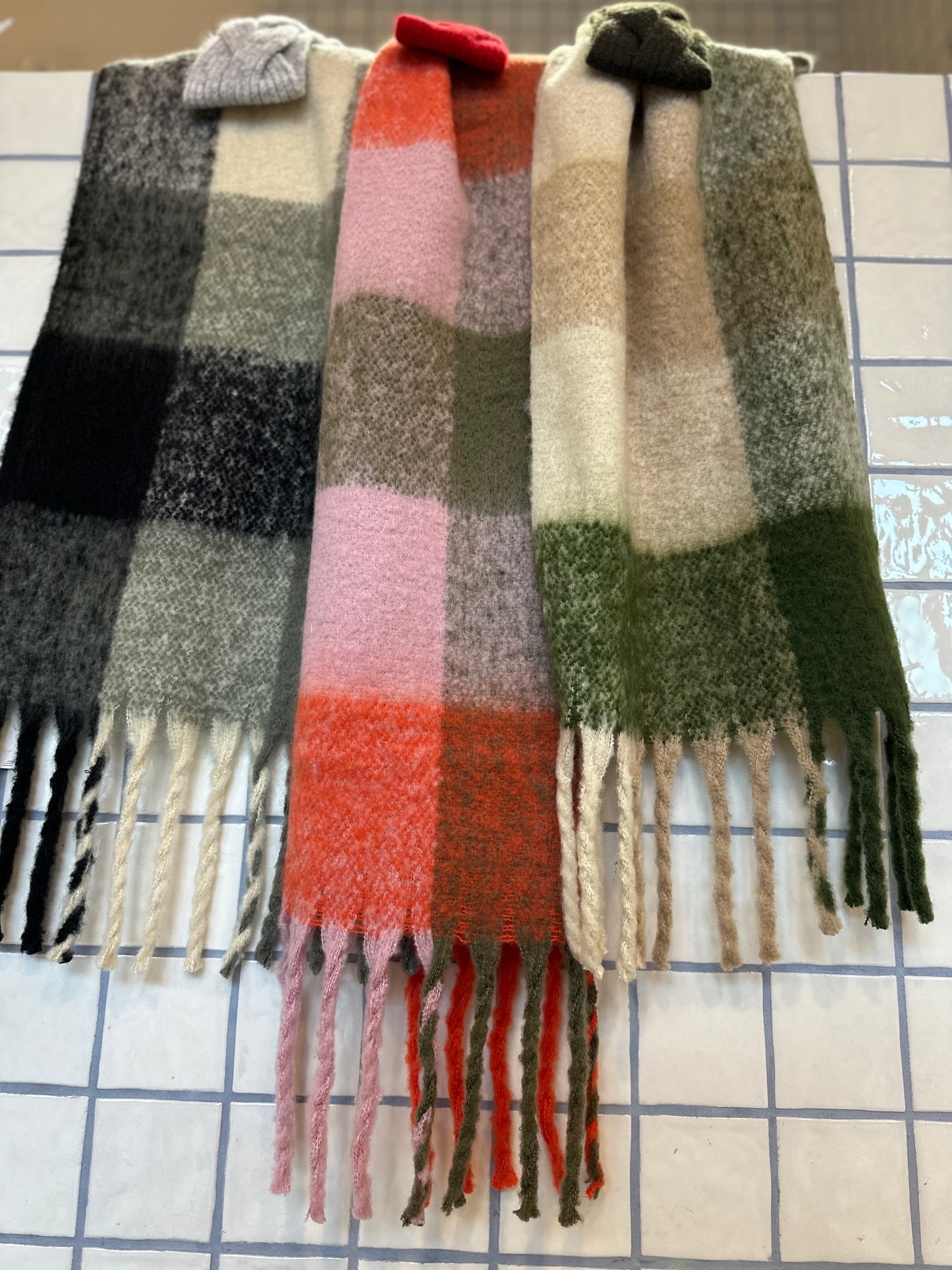 Sciarpa Agge Rose & Red