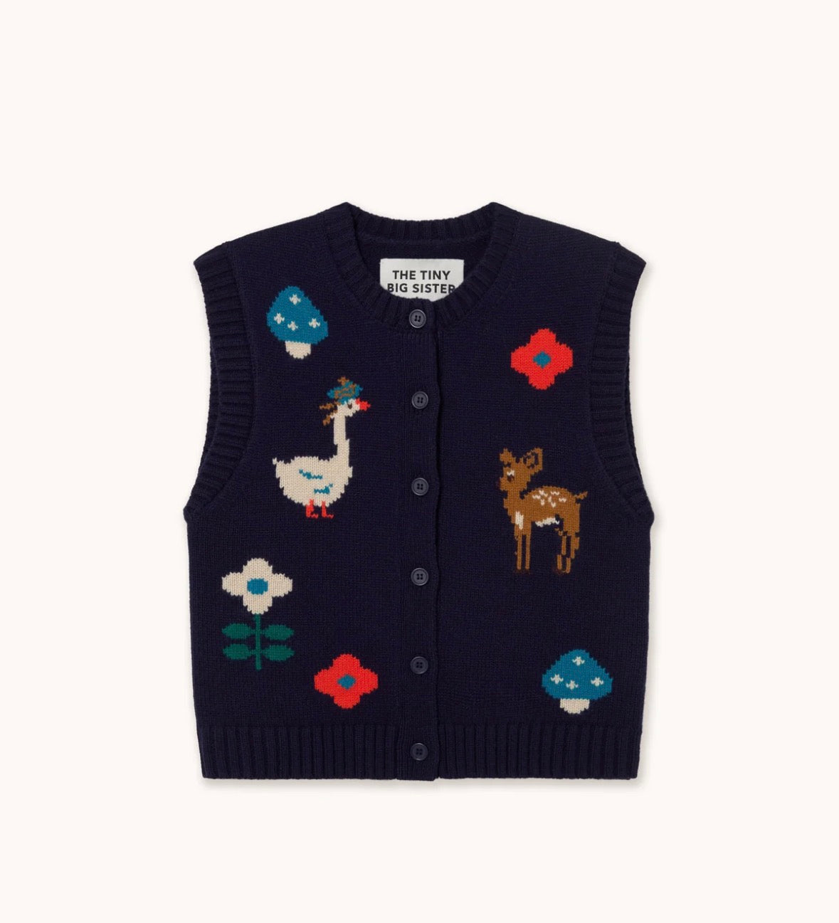 Gilet Intarsia