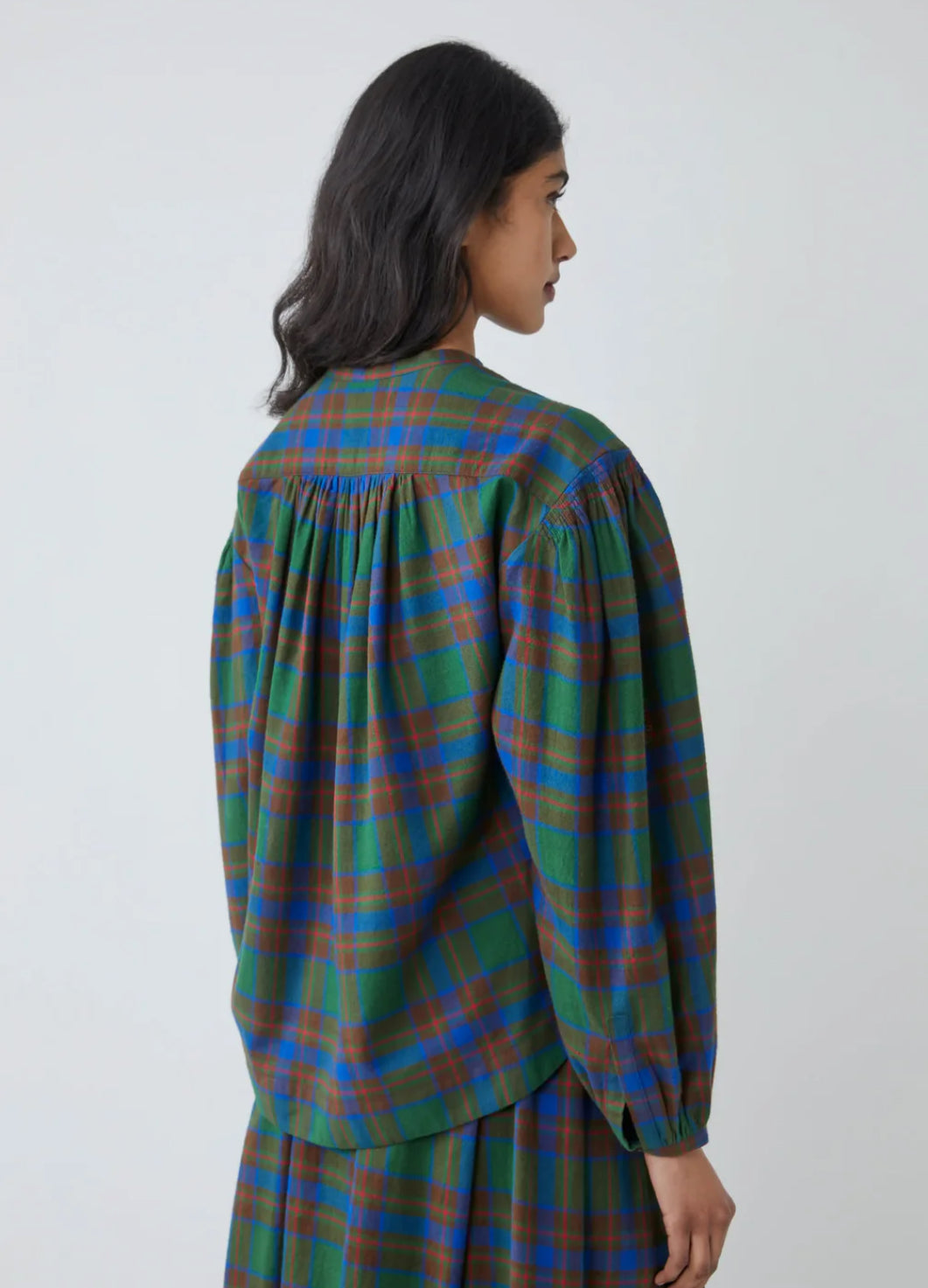 Camicia Check royal