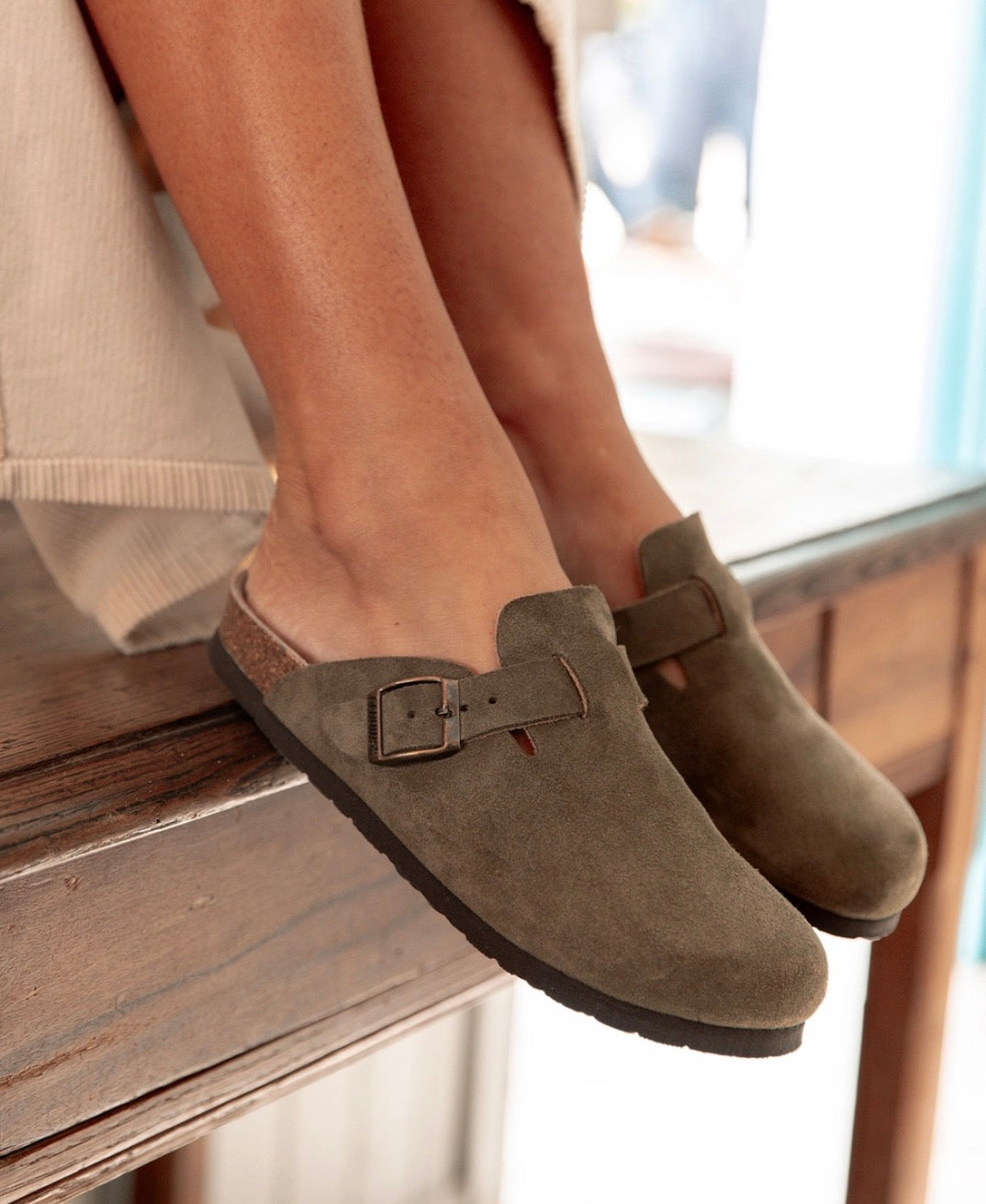 Sabot Riva - Olive PREORDER