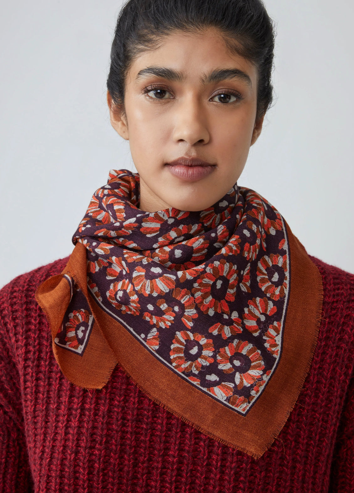 Foulard Oxford Fig