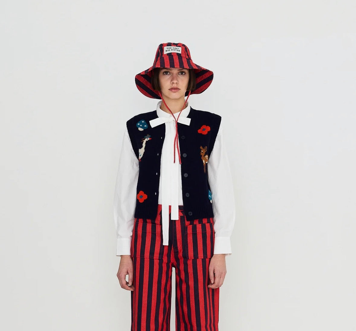 Gilet Intarsia