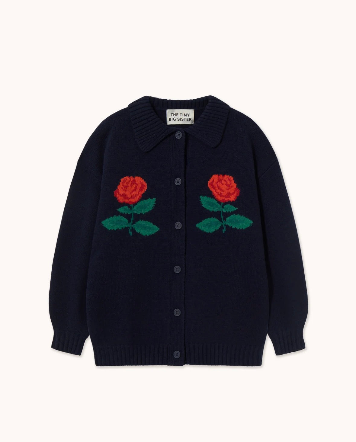 Oversize Roses Cardigan