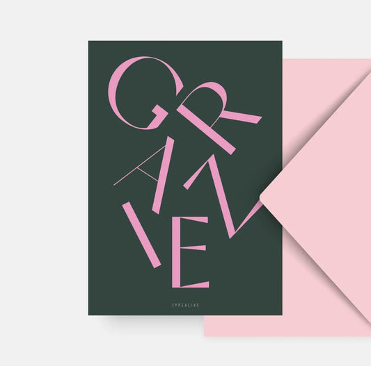Cartolina - Grazie