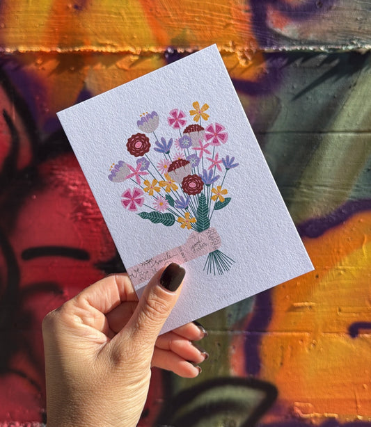 Cartolina - Flowers