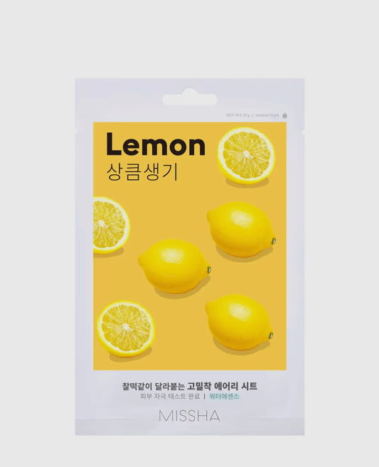 Maschera Viso - Limone