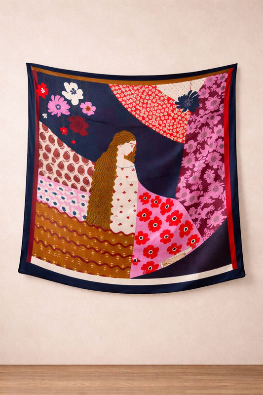 PREORDER Foulard - Woman pink