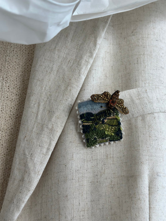 Spilla -  Francobollo Ape