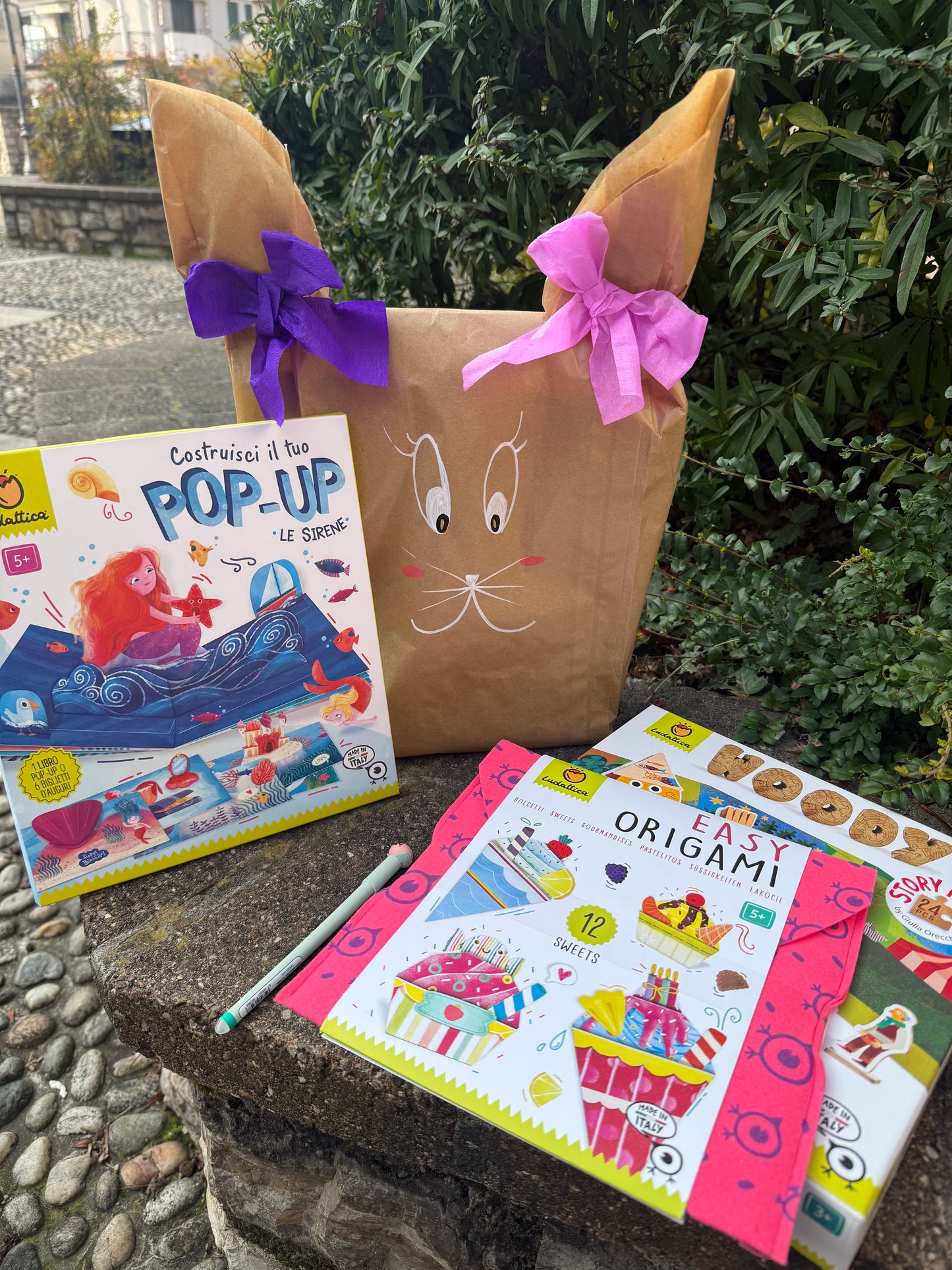 BOX DI PASQUA - Coniglio Rosa