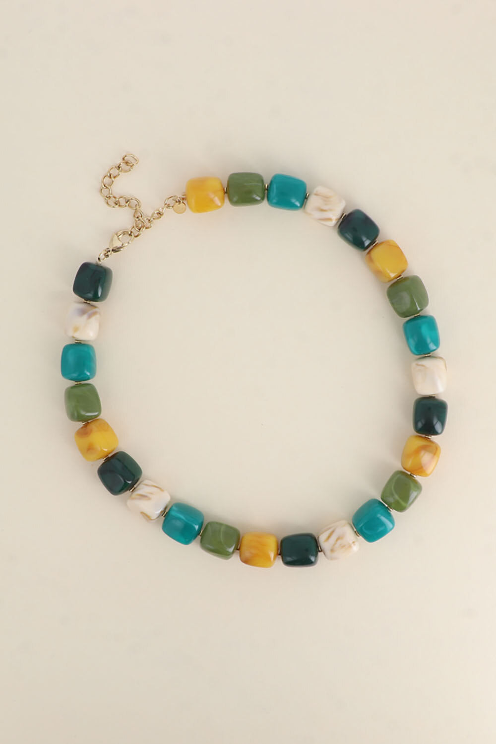 Collana Cubic - Oliva