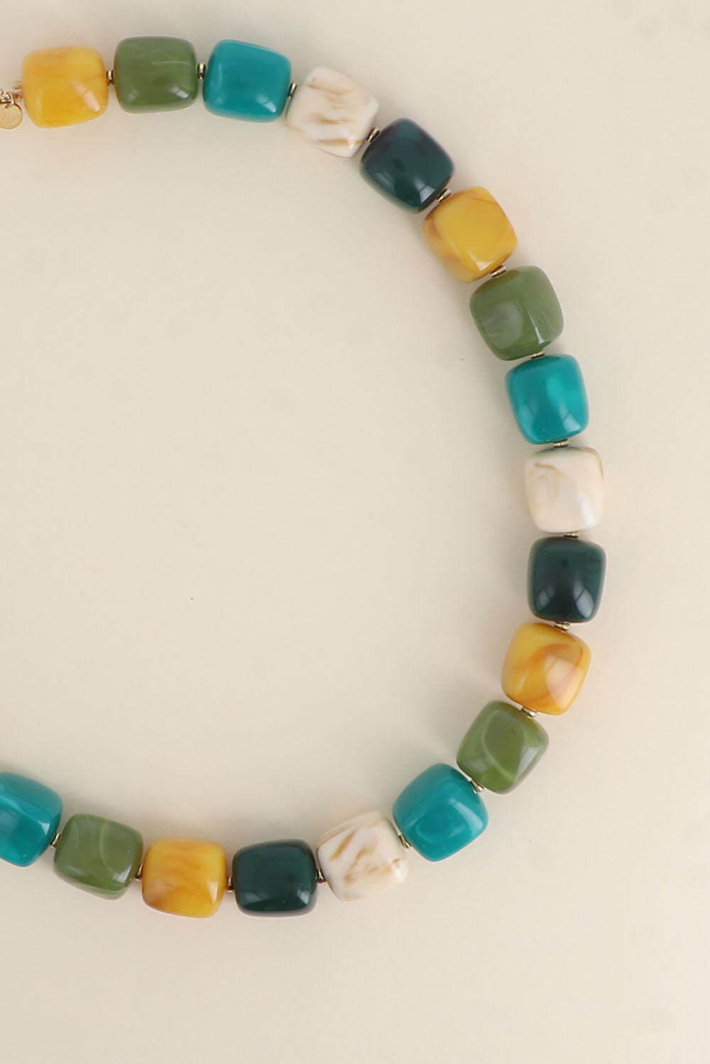 Collana Cubic - Oliva