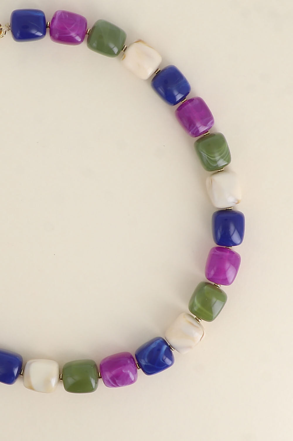 Collana Cubic - Viola