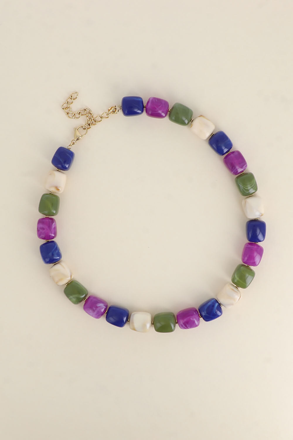 Collana Cubic - Viola