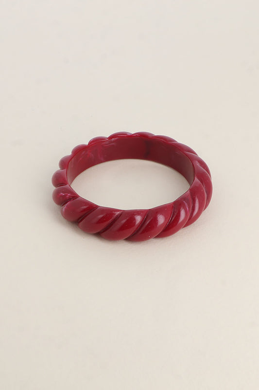 Bracciale Rigido - Borgogna