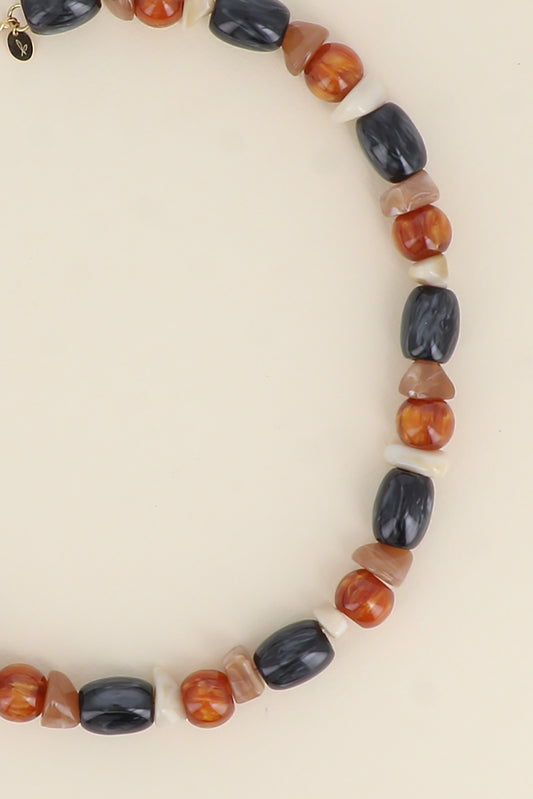 Collana - Beads Black